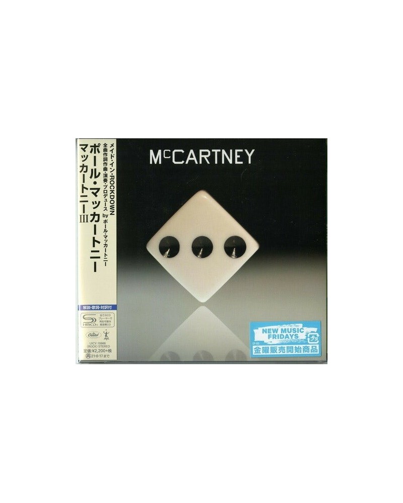 Paul McCartney MCCARTNEY 3 CD $9.80 CD