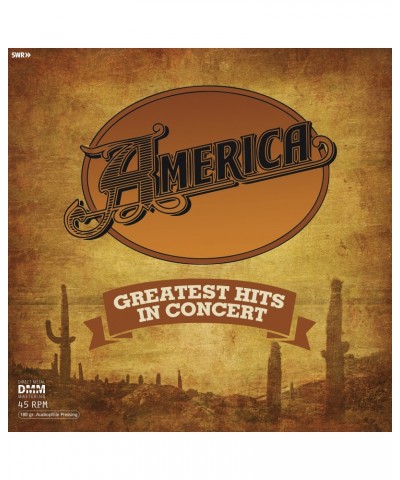 America Greatest Hits In Concert Vinyl Record $17.32 Vinyl