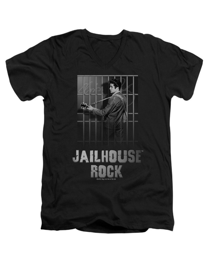 Elvis Presley T Shirt (Slim Fit) | JAILHOUSE ROCK Slim-fit Tee $7.79 Shirts