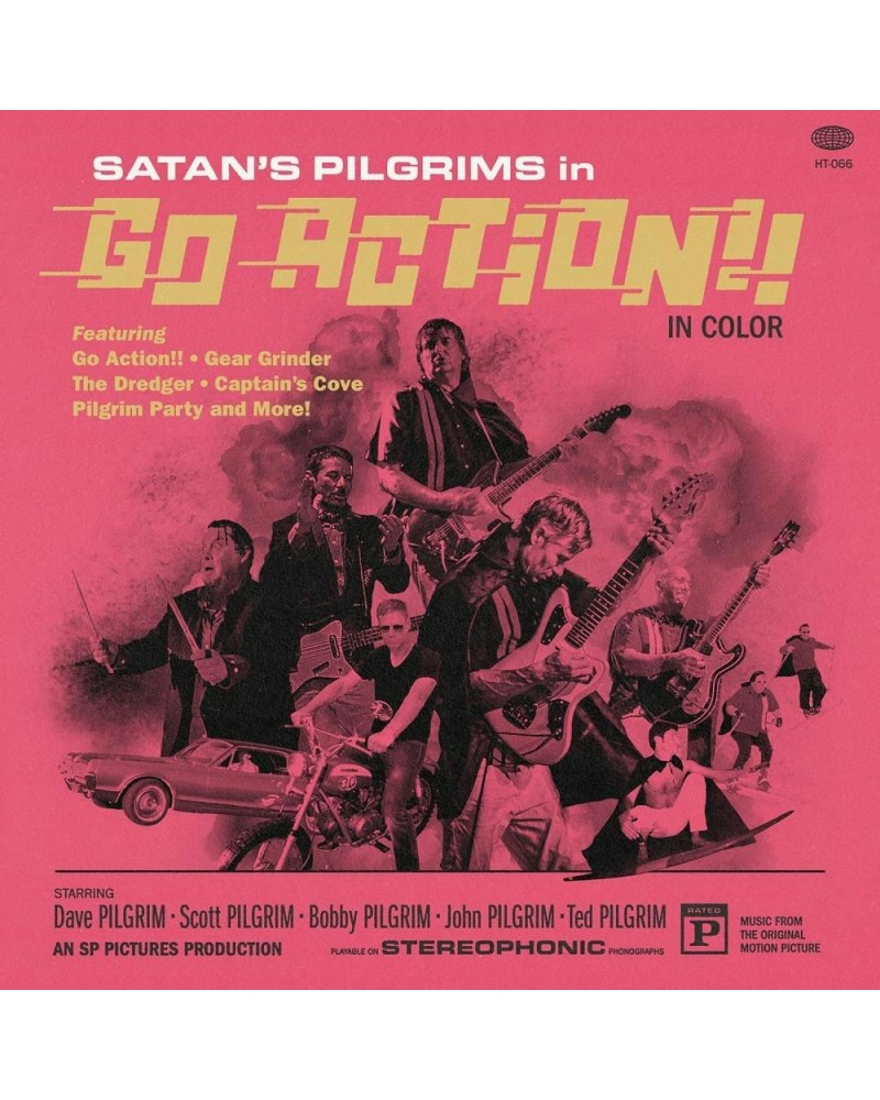 Satan's Pilgrims GO ACTION Vinyl Record $7.60 Vinyl