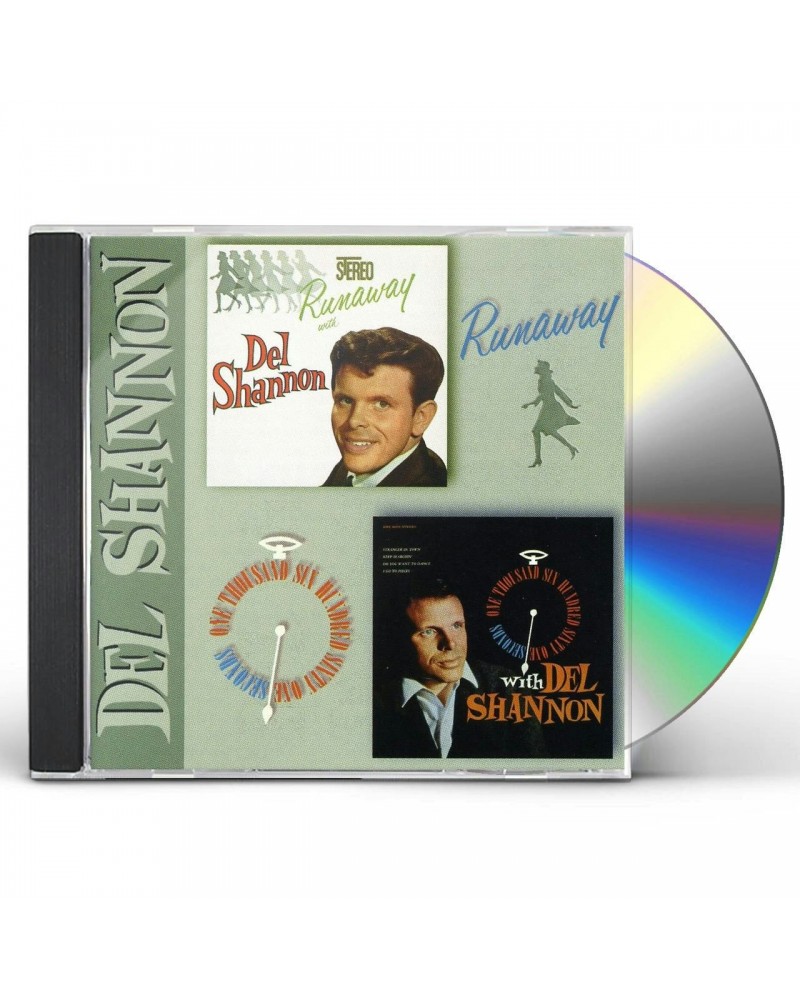 Del Shannon RUNAWAY / 1661 SECONDS CD $6.47 CD