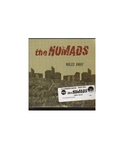 The Nomads MILES AWAY Vinyl Record - Sweden Release $9.35 Vinyl