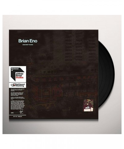 Brian Eno Discreet Music Vinyl Record $13.77 Vinyl