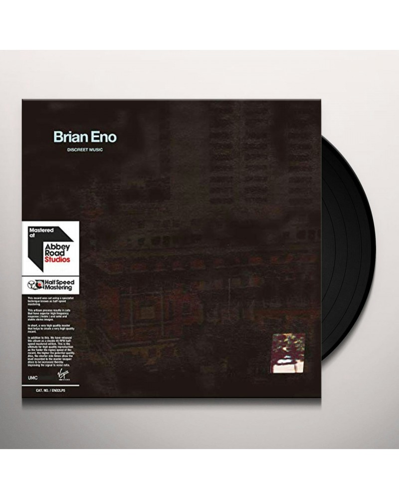 Brian Eno Discreet Music Vinyl Record $13.77 Vinyl