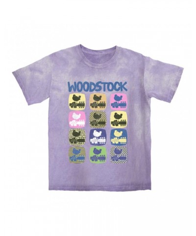 Woodstock T-shirt | Pop Art Pattern Design Color Blast Shirt $11.98 Shirts