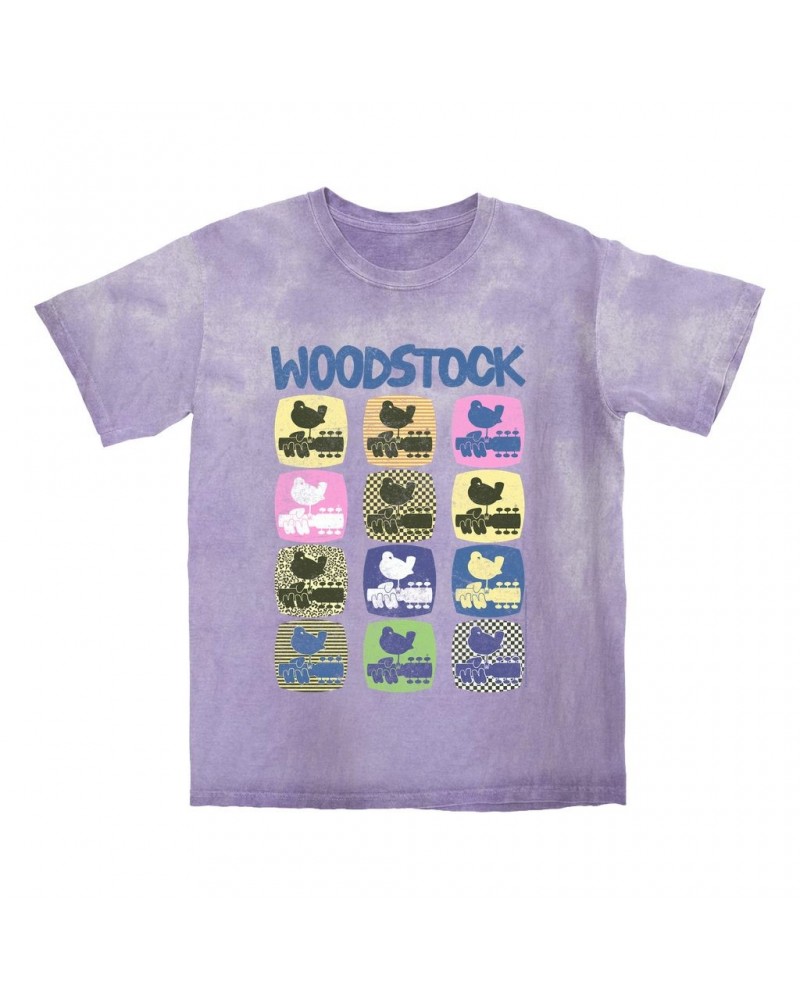 Woodstock T-shirt | Pop Art Pattern Design Color Blast Shirt $11.98 Shirts