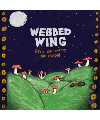 Webbed Wing BIKE RIDE ACROSS THE MOON - GREEN Vinyl Record $8.00 Vinyl