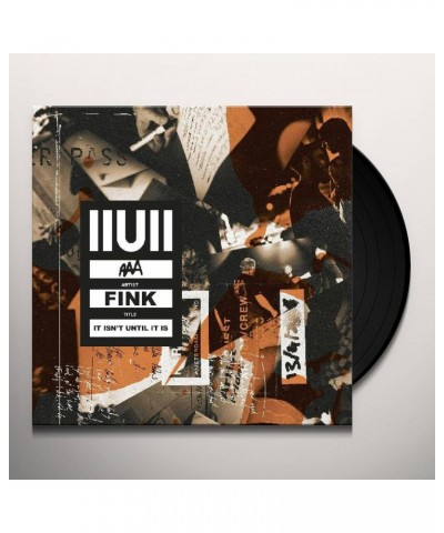 Fink Iiuii Vinyl Record $10.75 Vinyl