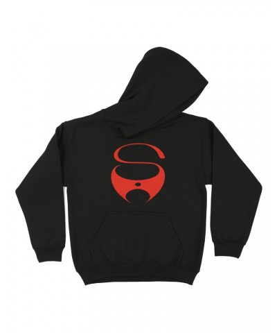 Skunk Anansie Kids Retro Logo - Hoodie (Black/Red) $13.45 Sweatshirts