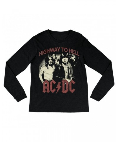 AC/DC Long Sleeve Shirt | Highway To Hell Retro Shirt $10.48 Shirts