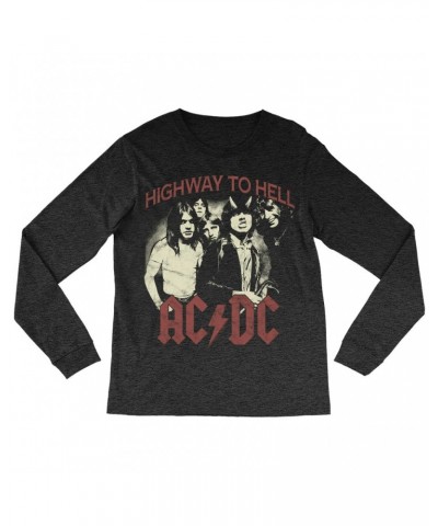 AC/DC Long Sleeve Shirt | Highway To Hell Retro Shirt $10.48 Shirts