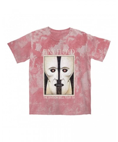 Pink Floyd T-shirt | Division Bell Tour 1994 Distressed Color Blast Shirt $14.08 Shirts