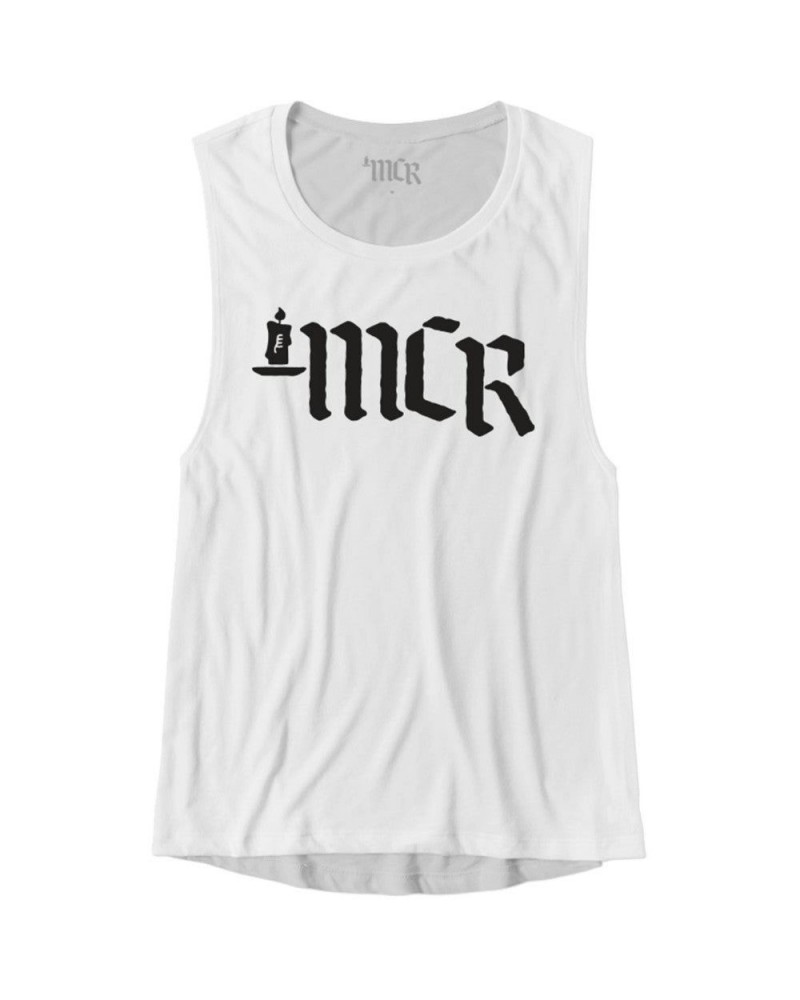 My Chemical Romance Candle Logo Women Muscle Tank $10.24 Shirts