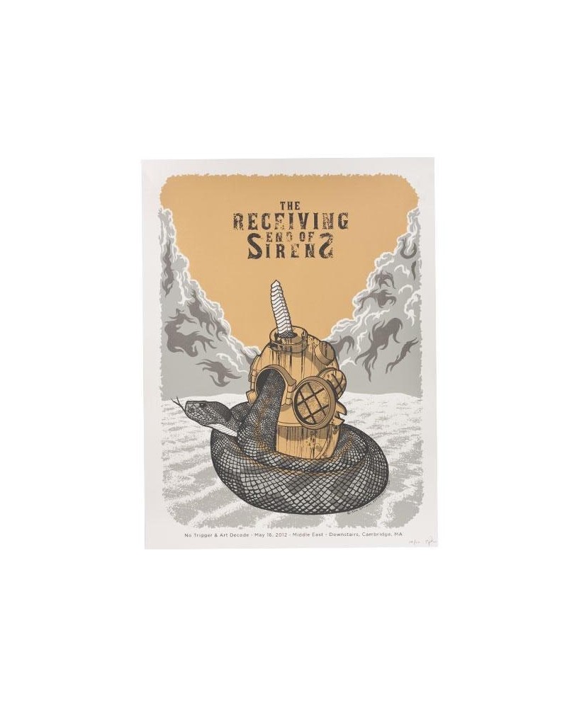 The Receiving End Of Sirens "Silkscreened Reunion Show Poster" Posters $9.20 Decor