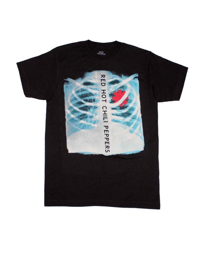 Red Hot Chili Peppers T Shirt | Red Hot Chili Peppers X-Ray Asterisk Heart T-Shirt $6.38 Shirts