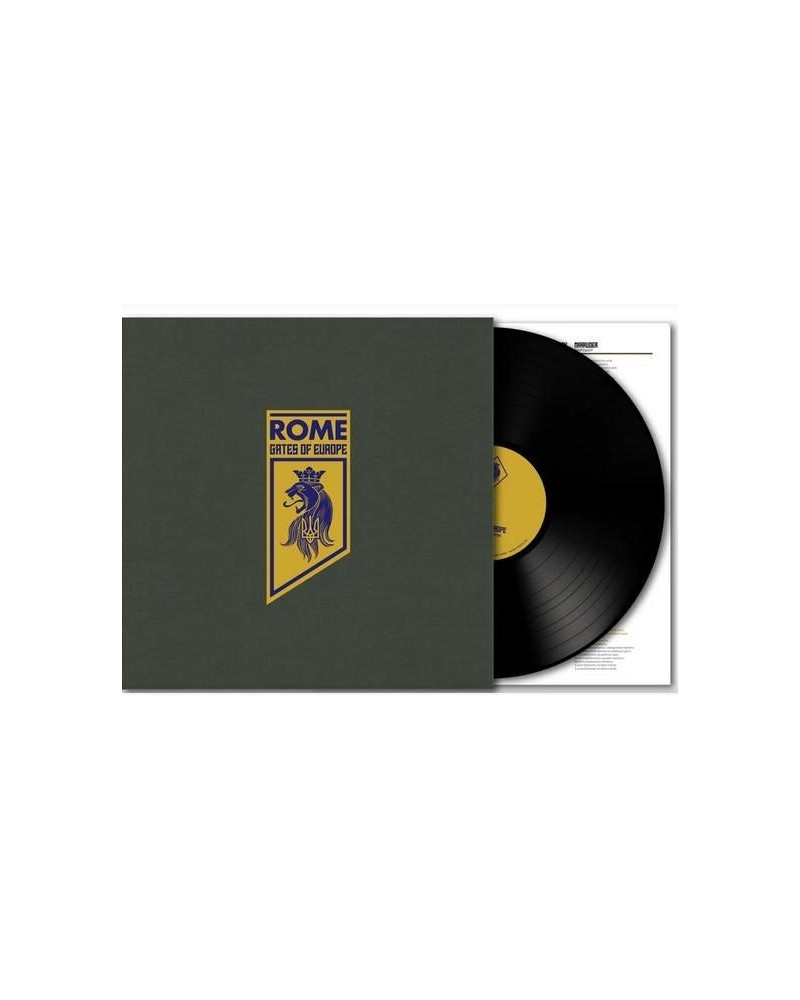 Rome GATES OF EUROPE (GATEFOLD VINYL) Vinyl Record $25.53 Vinyl