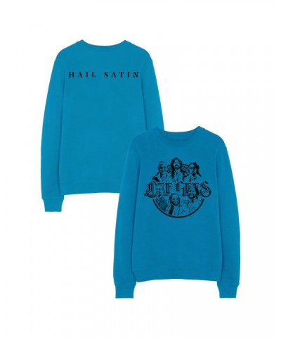 Foo Fighters Dee Gees Crewneck Sweatshirt - Blue $17.00 Sweatshirts