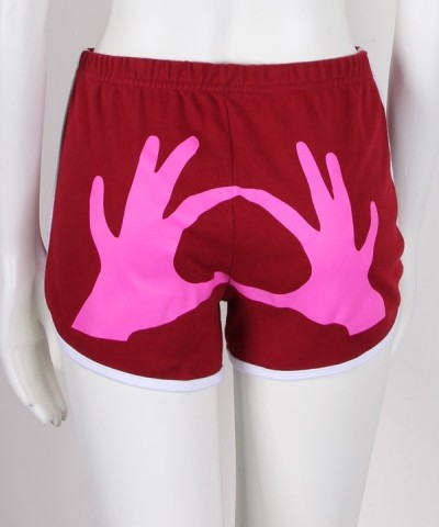 3OH!3 Hand Juniors Booty Shorts $5.25 Shorts