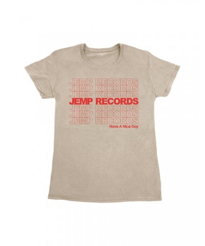 Phish Women’s JEMP Records Have A Nice Day Tee on Heather Stone Grey $2.17 Shirts