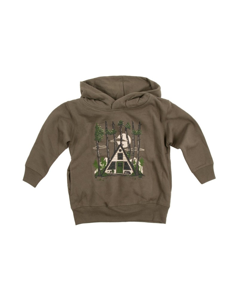 Phish Kids Take The A Frame Pullover Hoodie on Military Green $10.23 Sweatshirts