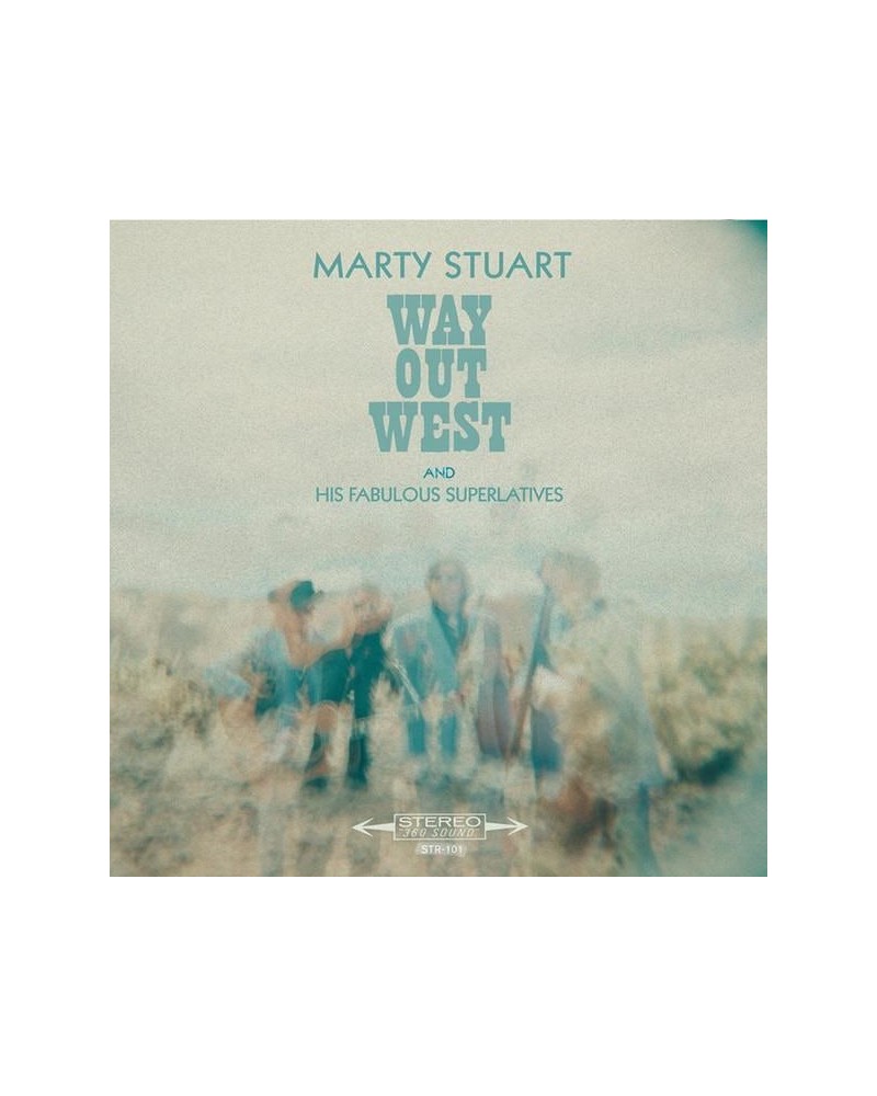 Marty Stuart Way Out West Vinyl Record $5.61 Vinyl