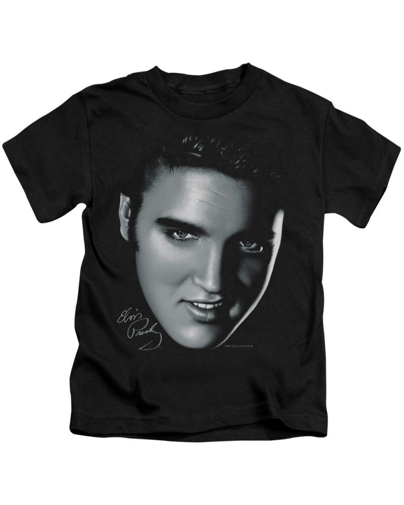 Elvis Presley Kids T Shirt | BIG FACE Kids Tee $5.74 Kids