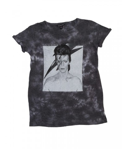 David Bowie Aladdin Sane Grey Ladies Tee $7.75 Shirts