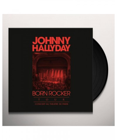 Johnny Hallyday BORN ROCKER TOUR: LIVE AU THEATRE DE PARIS Vinyl Record $12.49 Vinyl