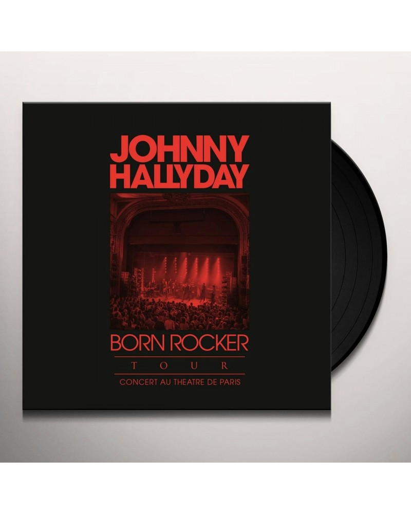 Johnny Hallyday BORN ROCKER TOUR: LIVE AU THEATRE DE PARIS Vinyl Record $12.49 Vinyl