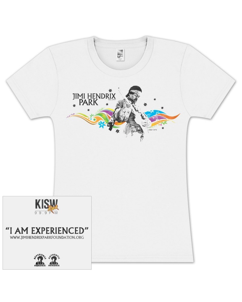 Jimi Hendrix Park Foundation Ladies Logo T-Shirt $8.25 Shirts