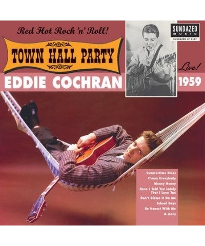 Eddie Cochran Live At Town Hall Party 1959! Vinyl Record $6.23 Vinyl