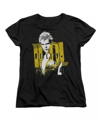 Billy Idol Women's Shirt | BRASH Ladies Tee $9.80 Shirts