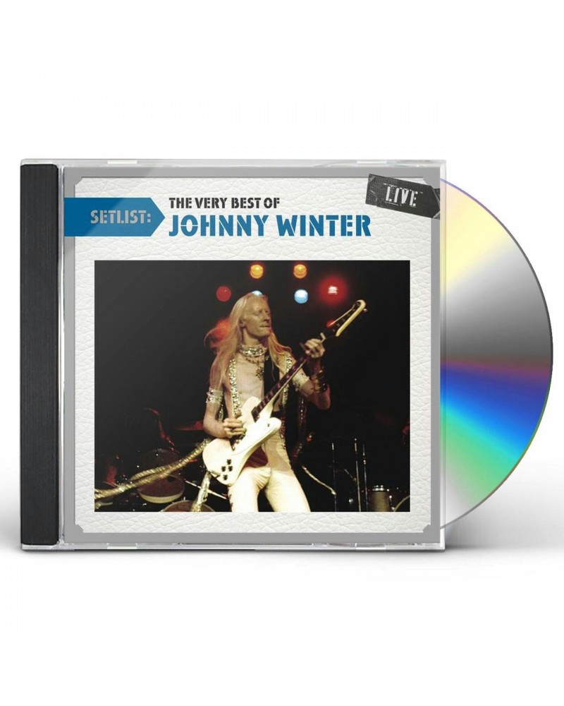 Johnny Winter SETLIST: VERY BEST OF JOHNNY WINTER LIVE CD $6.29 CD