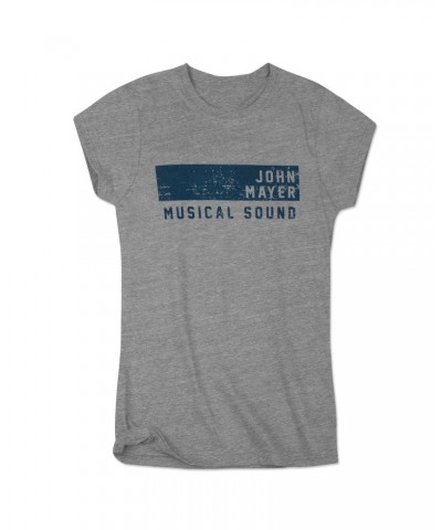 John Mayer Womens Musical Sound Athletic T-Shirt $12.25 Shirts