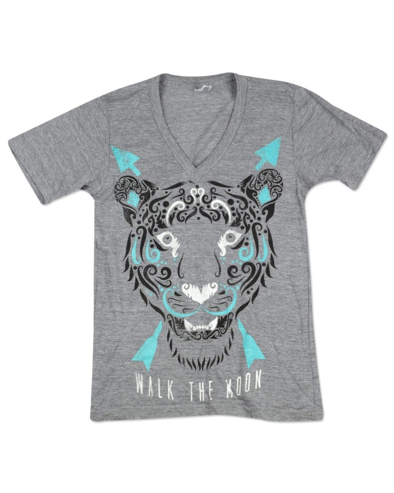 WALK THE MOON Tiger V-Neck $10.50 Shirts