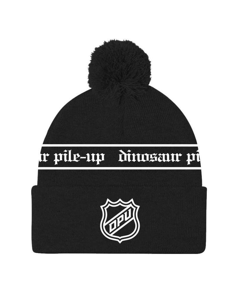 Dinosaur Pile-Up DPU Badge Beanie $8.00 Hats