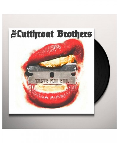 The Cutthroat Brothers TASTE FOR EVIL (DL CARD) Vinyl Record $8.88 Vinyl