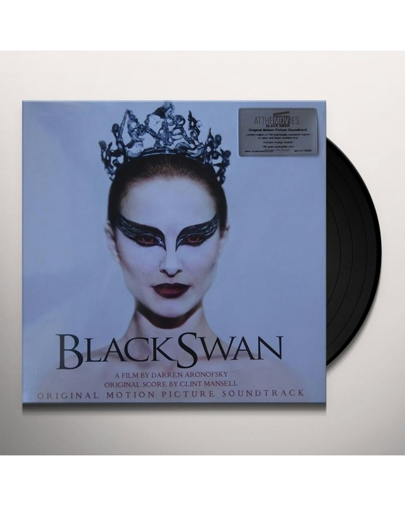 Clint Mansell BLACK SWAN Original Soundtrack (LIMITED/SILVER & BLACK MARBLED VINYL/180G) Vinyl Record $15.60 Vinyl