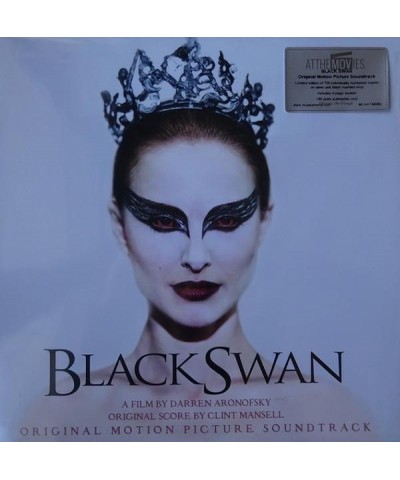 Clint Mansell BLACK SWAN Original Soundtrack (LIMITED/SILVER & BLACK MARBLED VINYL/180G) Vinyl Record $15.60 Vinyl