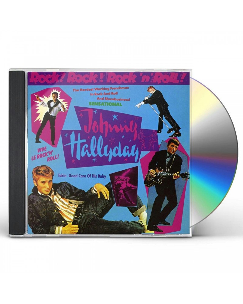 Johnny Hallyday ROCK ROCK ROCK N ROLL CD $7.99 CD