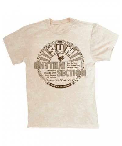 Sun Records T-shirt | Rhythm Selection Pioneers Of Rock N' Roll Mineral Wash Shirt $10.78 Shirts