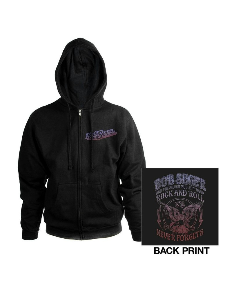 Bob Seger & The Silver Bullet Band Zip Hoody $18.48 Sweatshirts