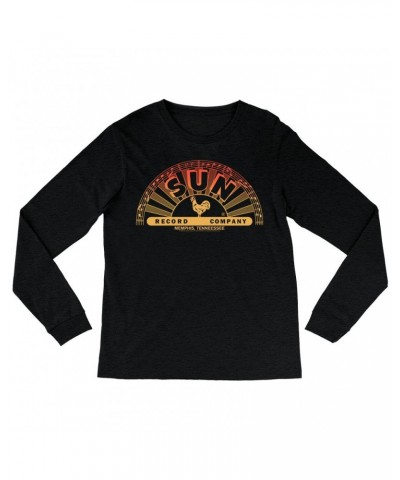 Sun Records Long Sleeve Shirt | Red Ombre Logo Shirt $11.38 Shirts