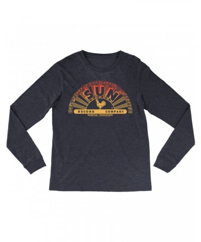 Sun Records Long Sleeve Shirt | Red Ombre Logo Shirt $11.38 Shirts