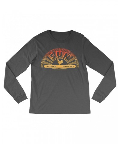 Sun Records Long Sleeve Shirt | Red Ombre Logo Shirt $11.38 Shirts