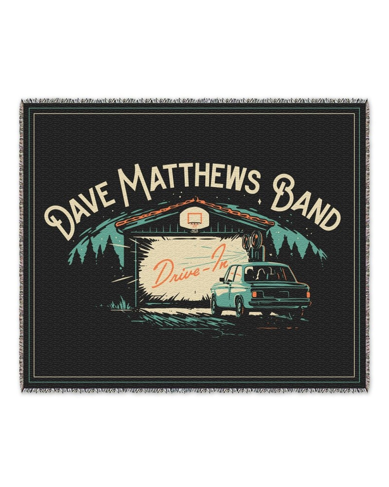 Dave Matthews Band Drive-In Throw Blanket $30.55 Blankets