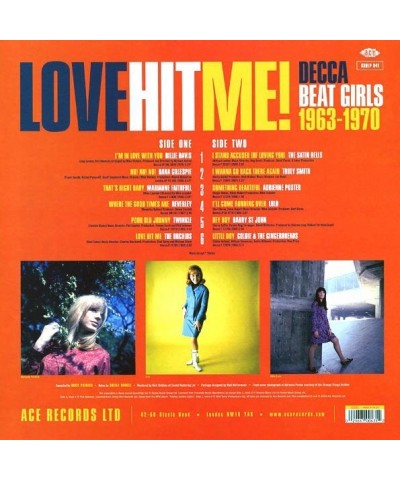 Marianne Faithfull Billy Davis The Orchids Etc. LP - Love Hit Me! Decca Beat Girls 19631970 (colored vinyl) $16.73 Vinyl