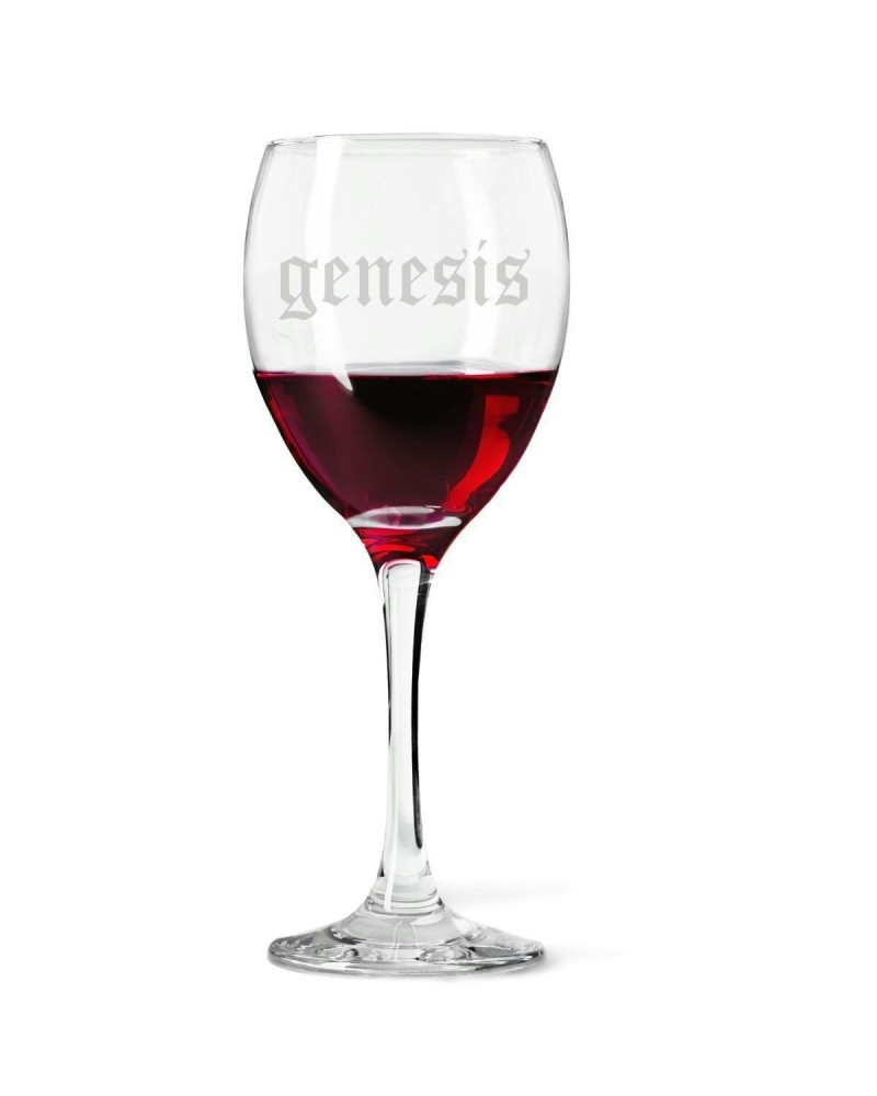 Genesis To Revelation Laser Etched Wine Glass $6.60 Drinkware