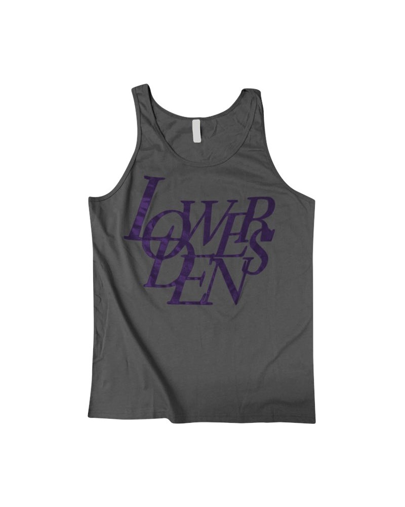 Lower Dens Purple Logo Unisex Tank $7.38 Shirts