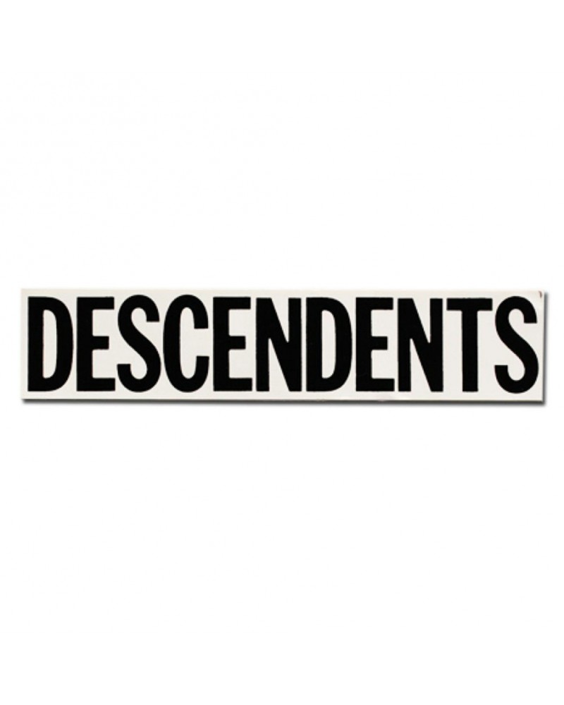 Descendents Logo Sticker - Black $2.75 Accessories